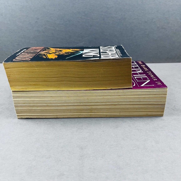 Dark Tower Book 3 & 4 Stephen King The Waste Land Wizard and Glass Paperback - Picture 8 of 13